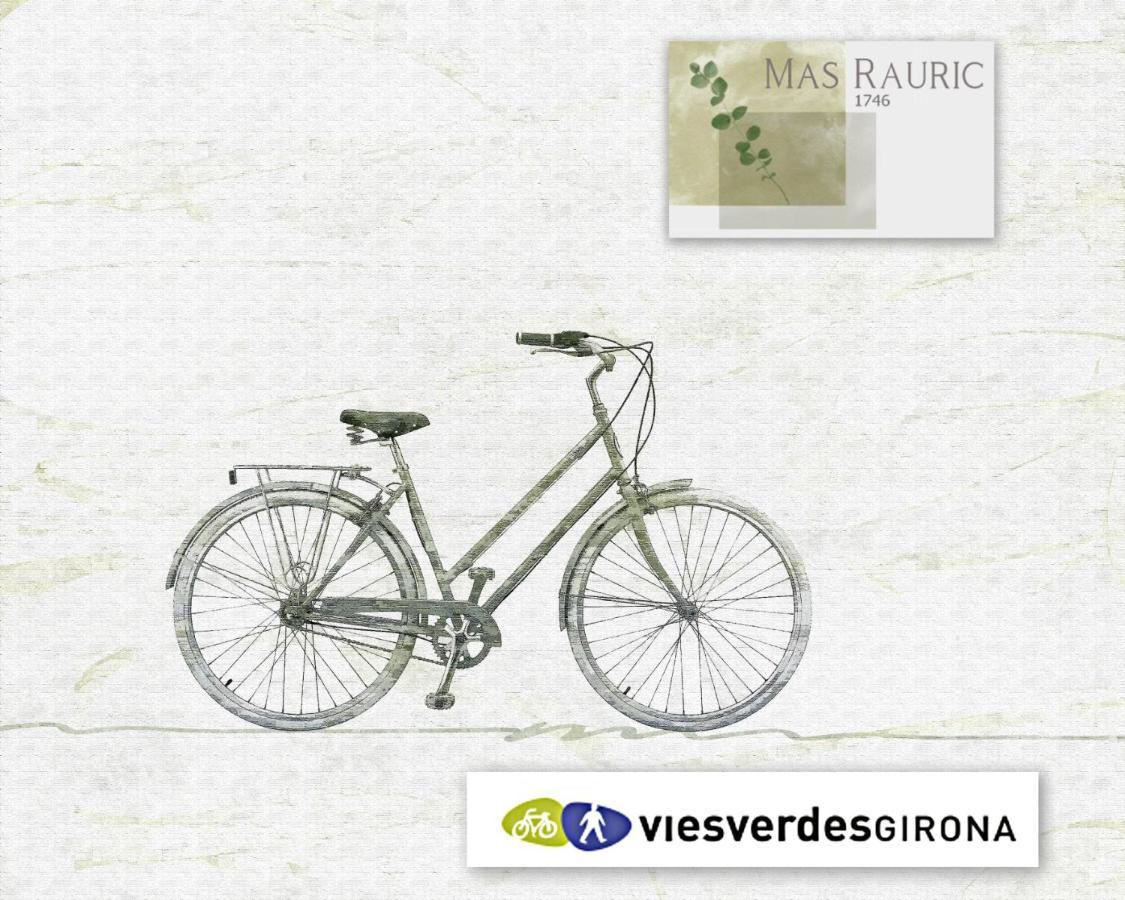 Hotel Mas Rauric Llagostera Esterno foto