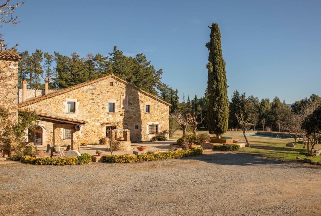 Hotel Mas Rauric Llagostera Esterno foto